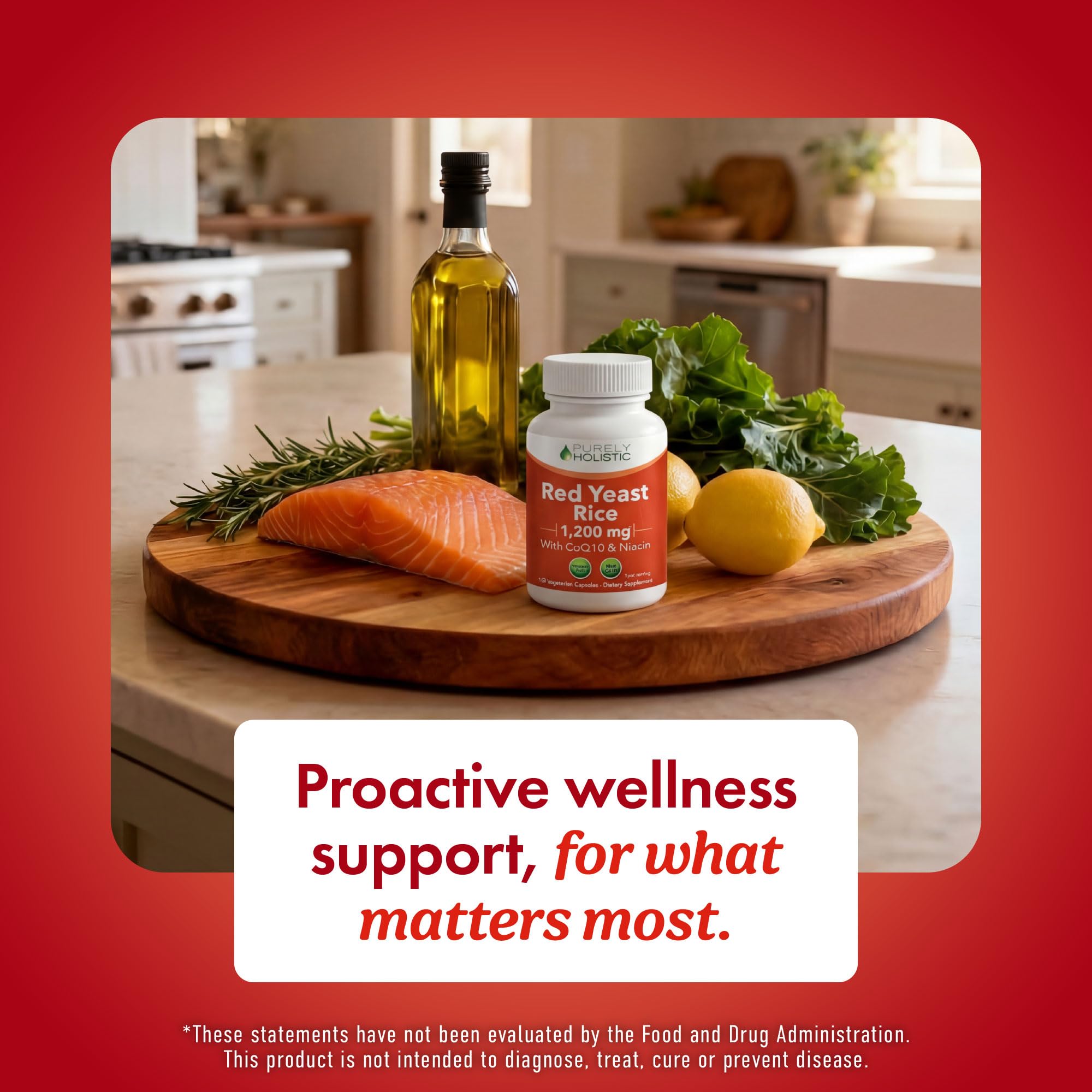 Red Yeast Rice with CoQ10 for Heart Health

