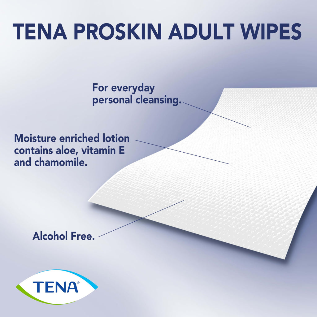 TENA ProSkin Ultra Adult Wipes for Incontinence

