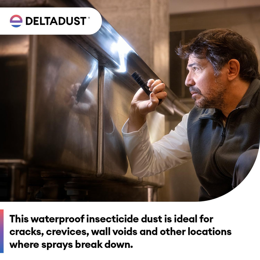 DeltaDust Waterproof Insecticide Dust | CrackCrevice Pests

