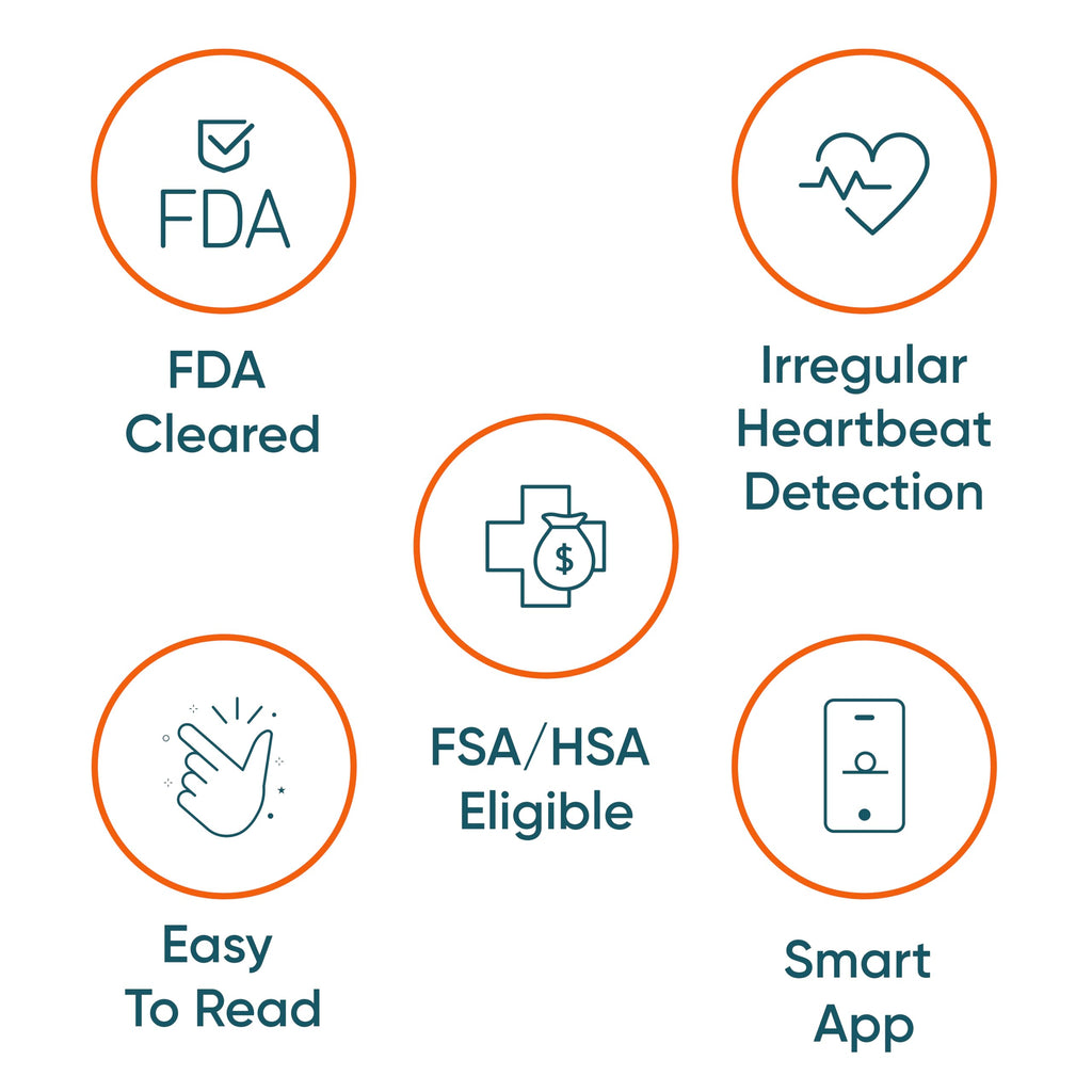 Dario Blood Pressure Monitor for Home Use | Smart App

