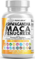 Clean Nutraceuticals Ashwagandha Maca Root Supplement

