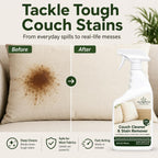 NOYATECH Couch Cleaner and Stain Remover Spray - Non-Toxic

