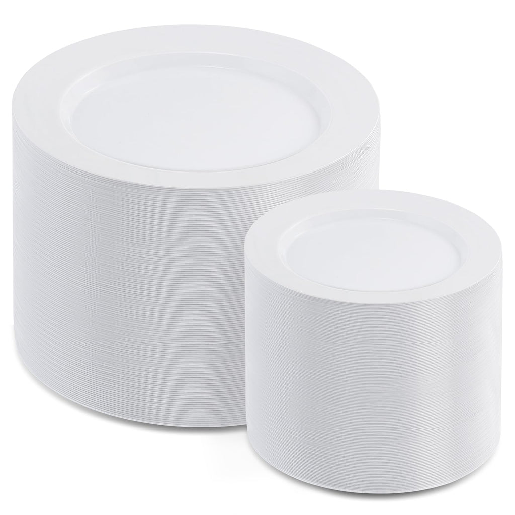 AOZITA Premium Heavy Duty Disposable Plates | Party & Events

