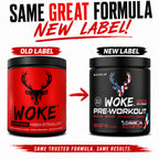 Bucked Up Woke High Stim Pre Workout | Focus & Pump

