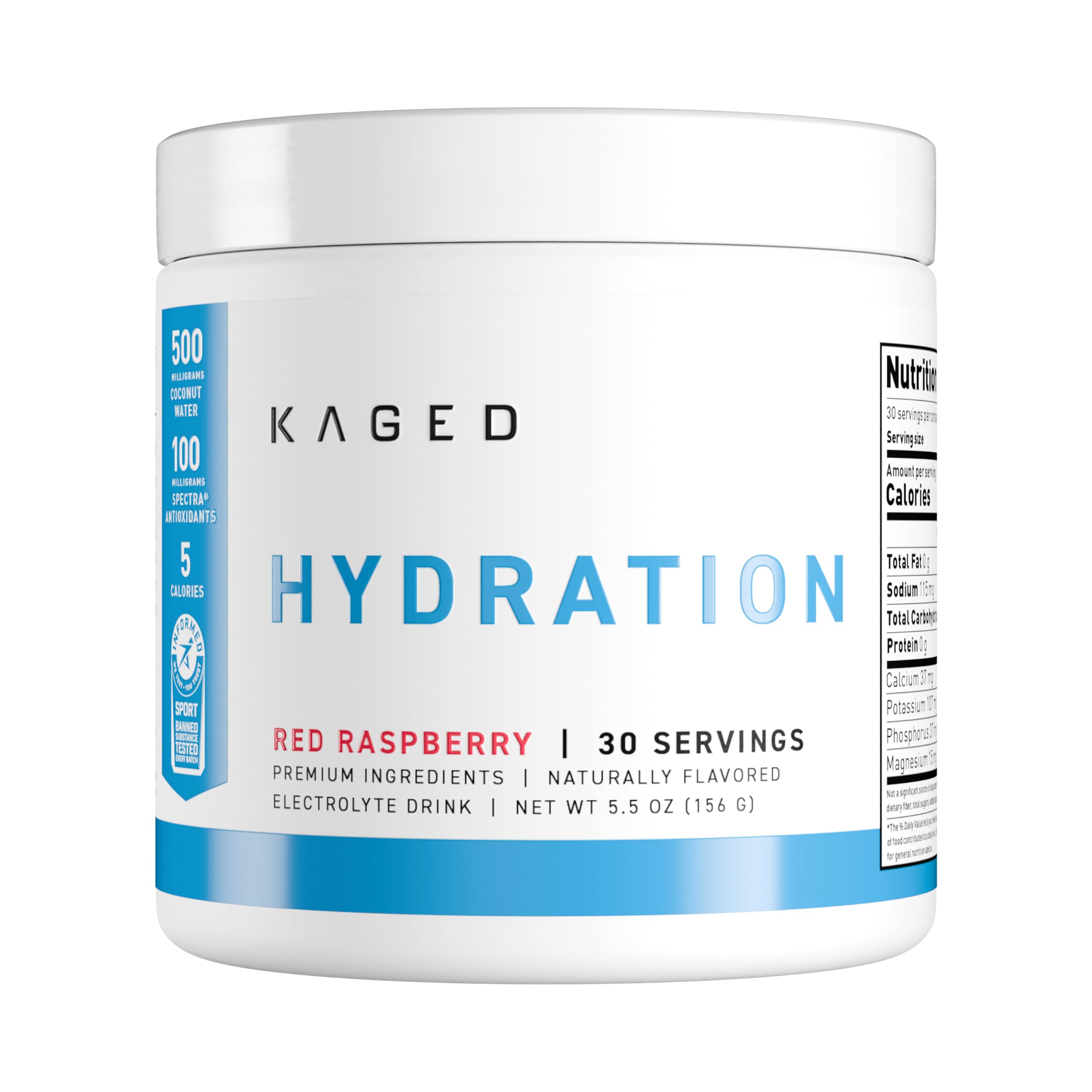 Kaged Sugar Free Hydration Electrolyte Powder