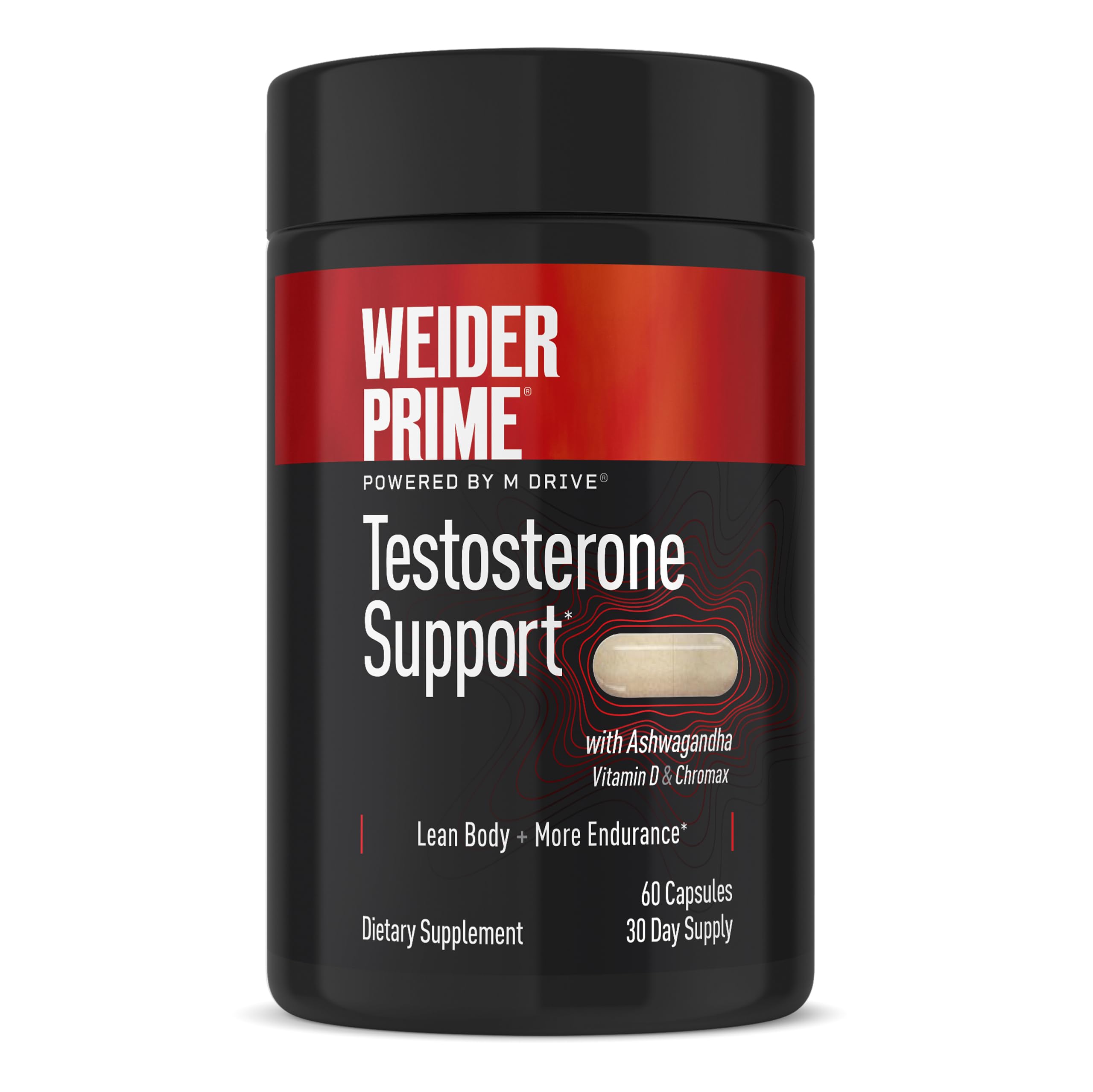 Weider Prime Testosterone Support Capsules