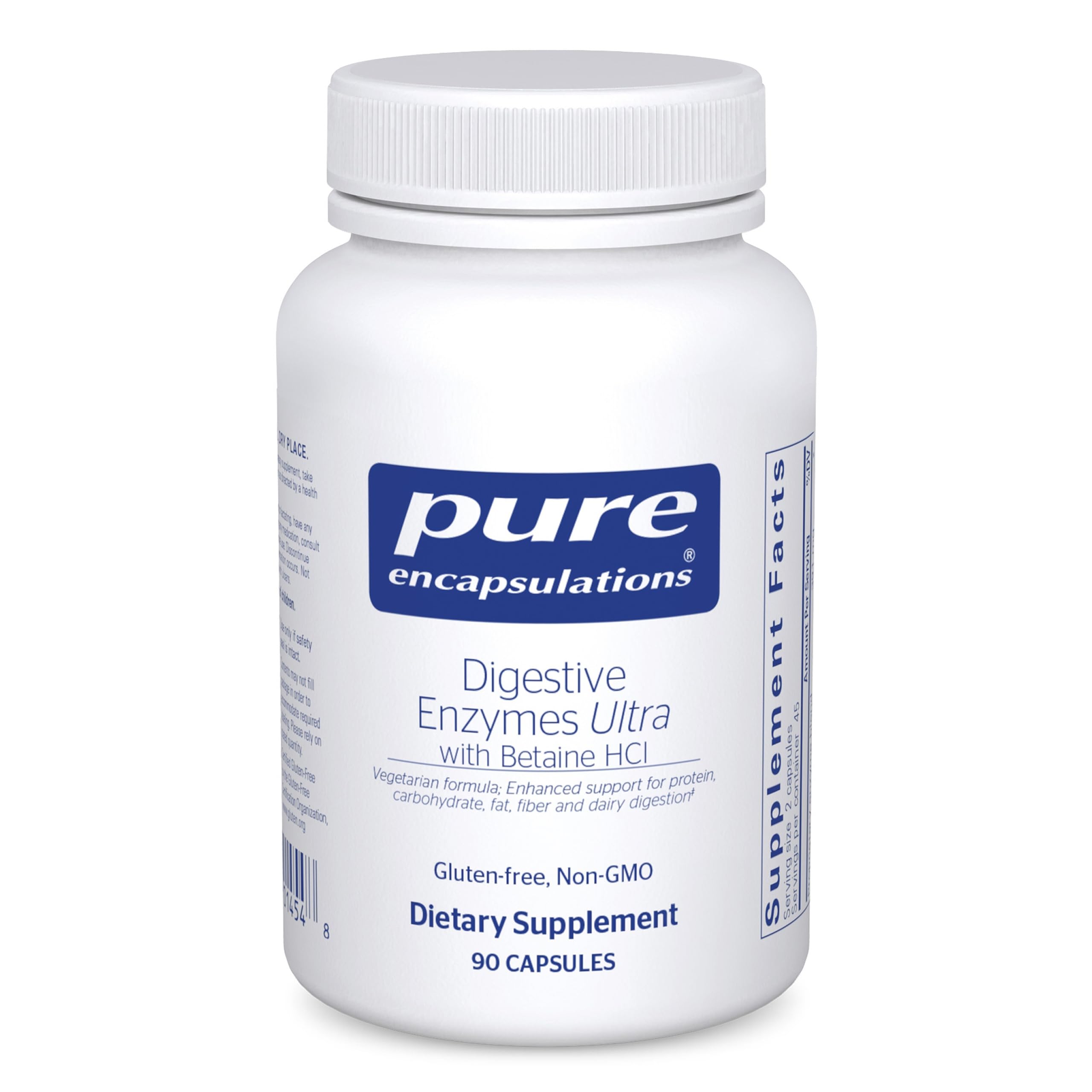 Pure Encapsulations Digestive Enzymes Ultra with Betaine HCl

