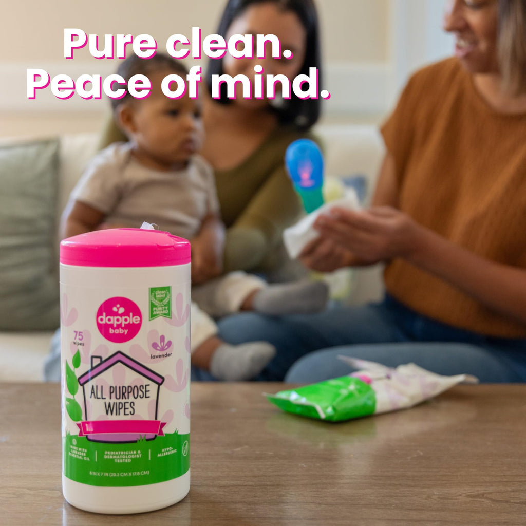 Dapple Baby All-Purpose Cleaning Wipes Plant-Powered

