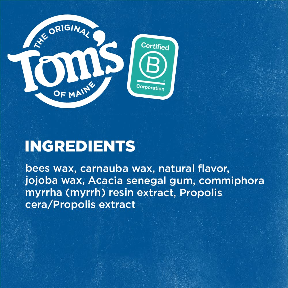 Tom's of Maine Naturally Waxed Antiplaque Dental Floss

