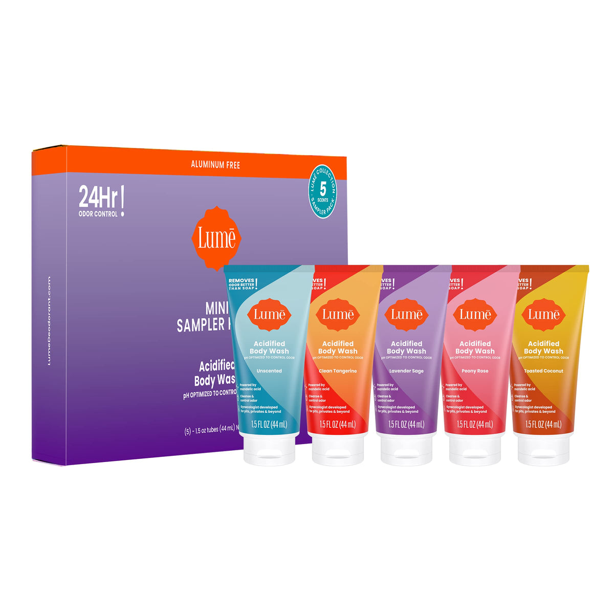 Lume Acidified Body Wash for Odor Control