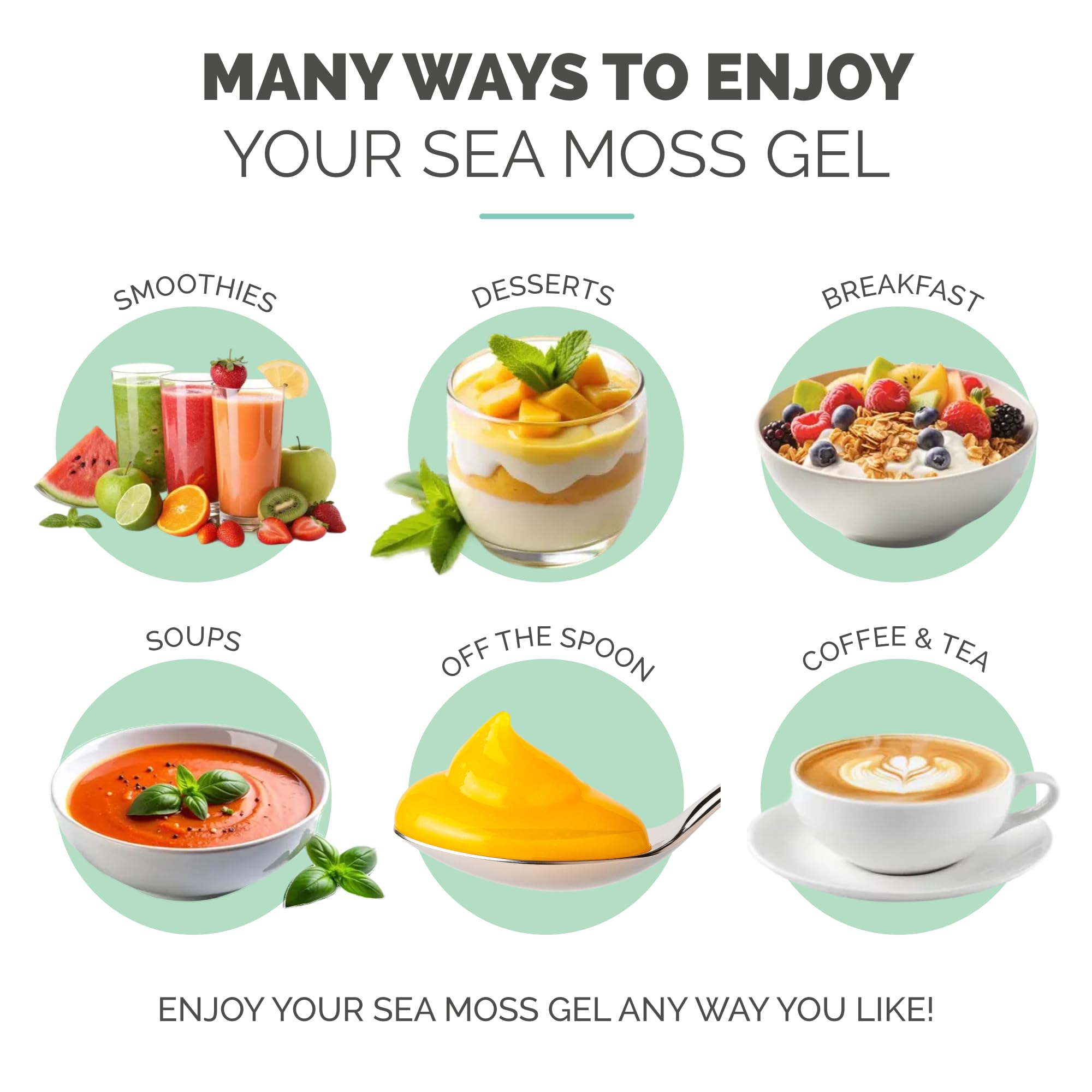Sea Moss Gel by EverSmith Organics | USA Made

