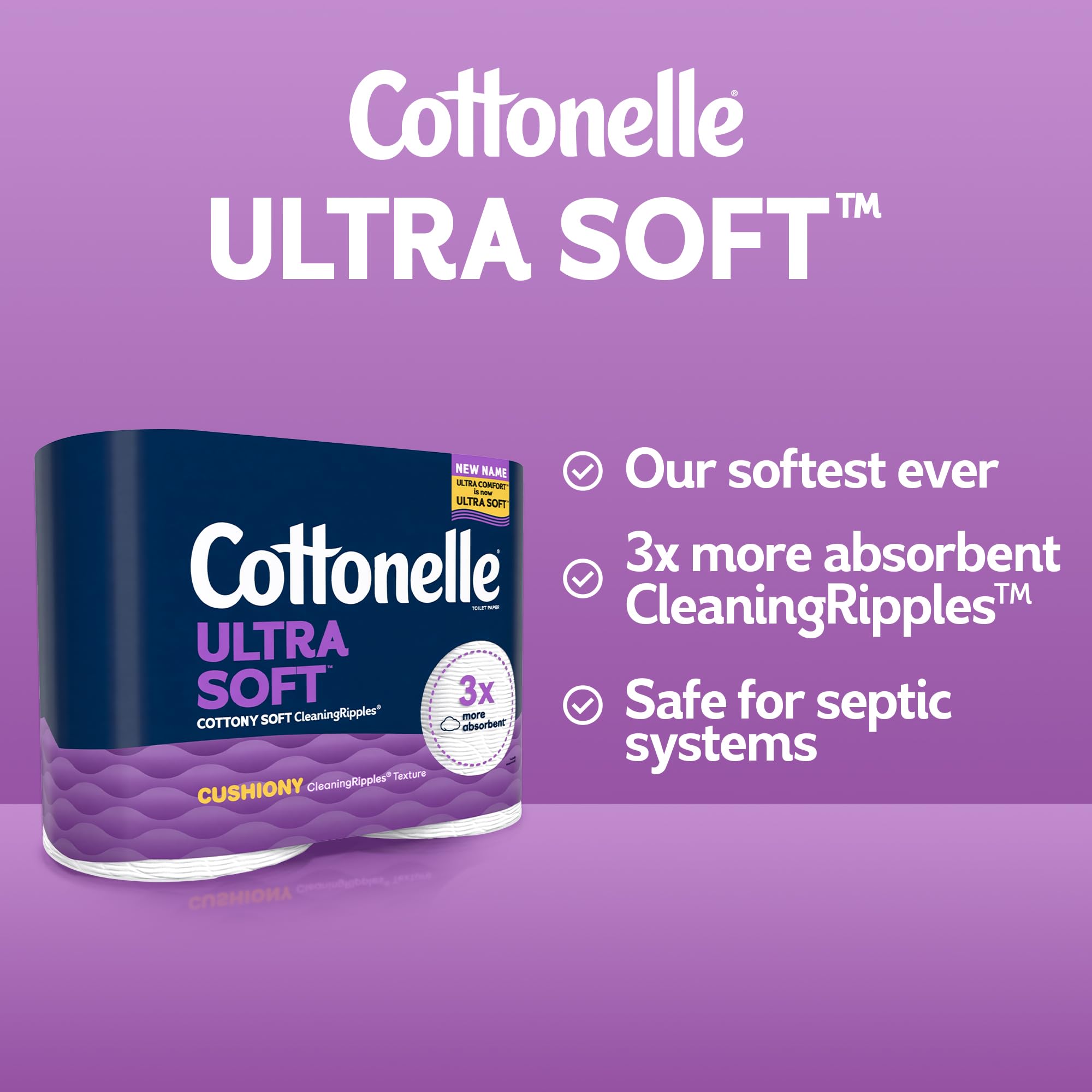 Cottonelle Ultra Soft 2-Ply Toilet Paper | CleaningRipples


