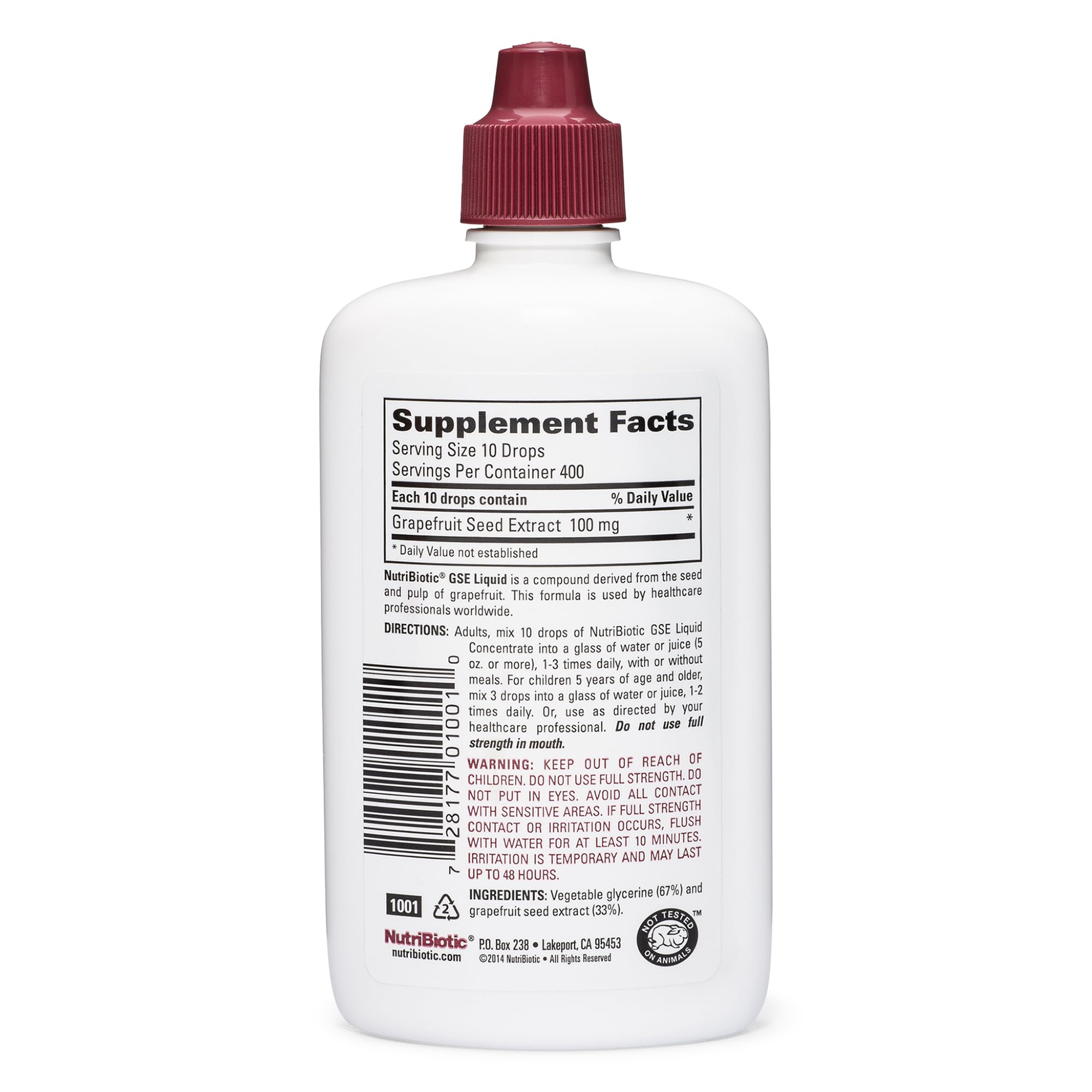 NutriBiotic Grapefruit Seed Extract Concentrate

