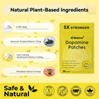 Dopamine Patches – Vegan Mood Support for Daily Wellness

