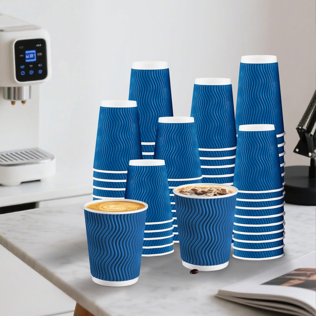 Lamosi Disposable Corrugated Cups - Three-Layer Design

