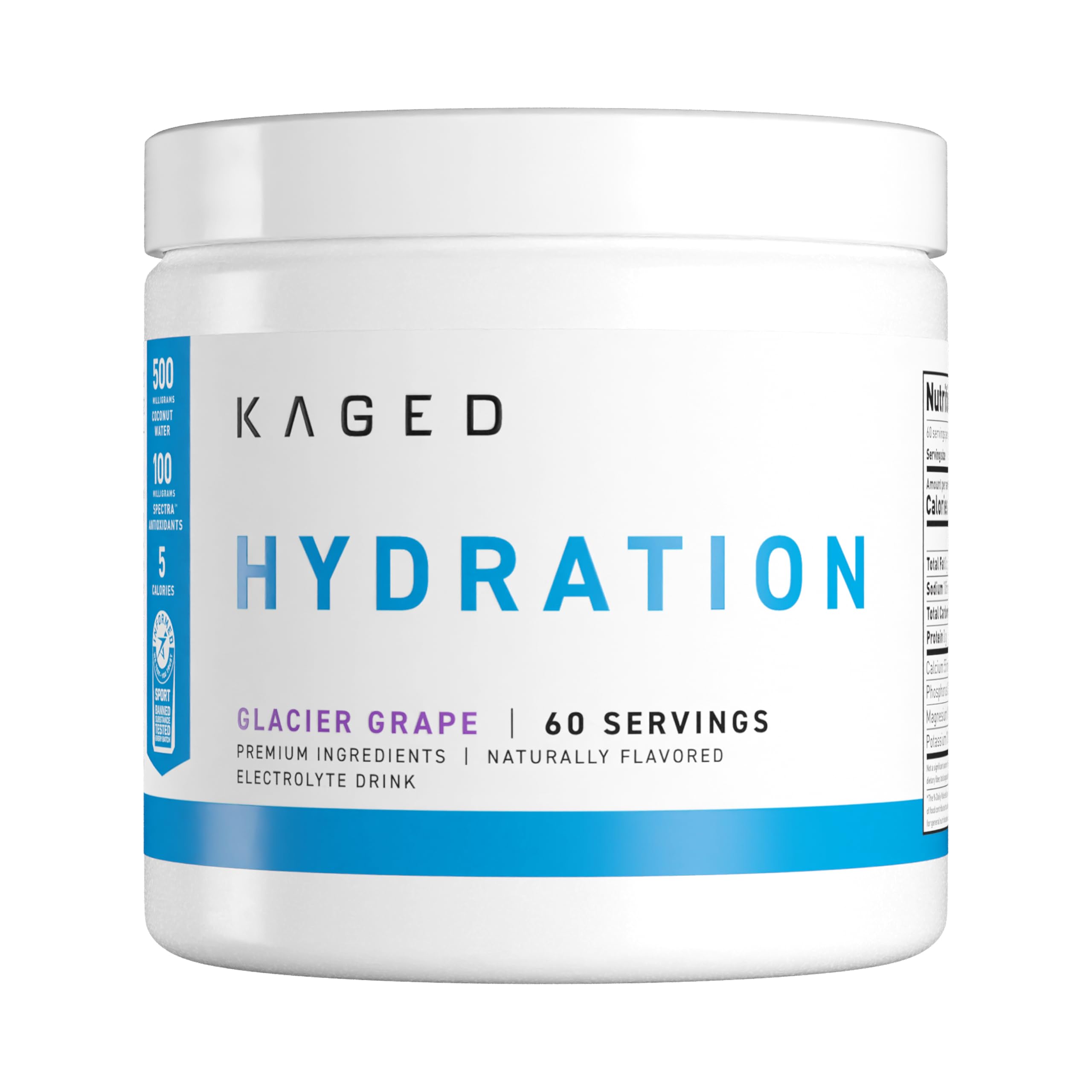 Kaged Sugar Free Hydration Electrolyte Powder
