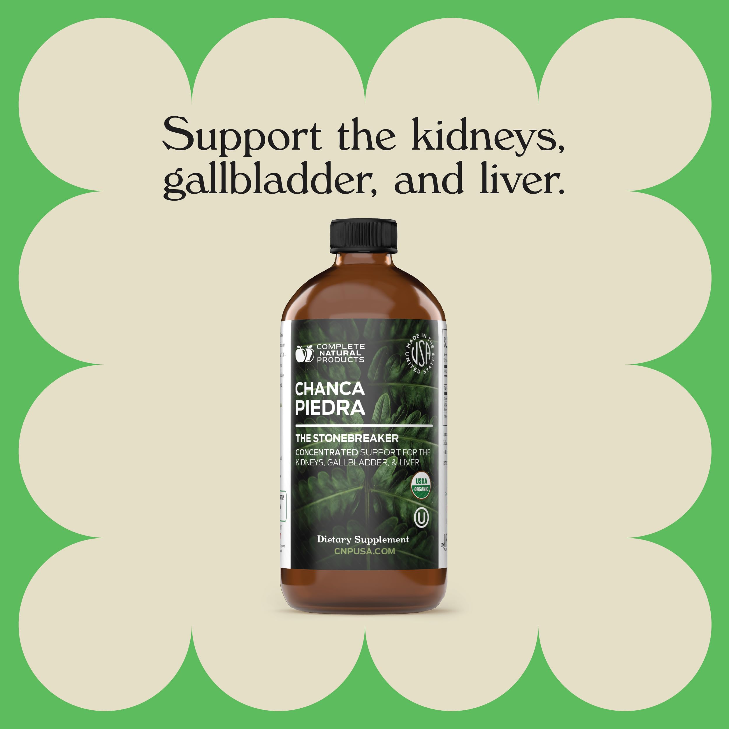 Complete Natural Chanca Piedra Liquid Extract for Kidney

