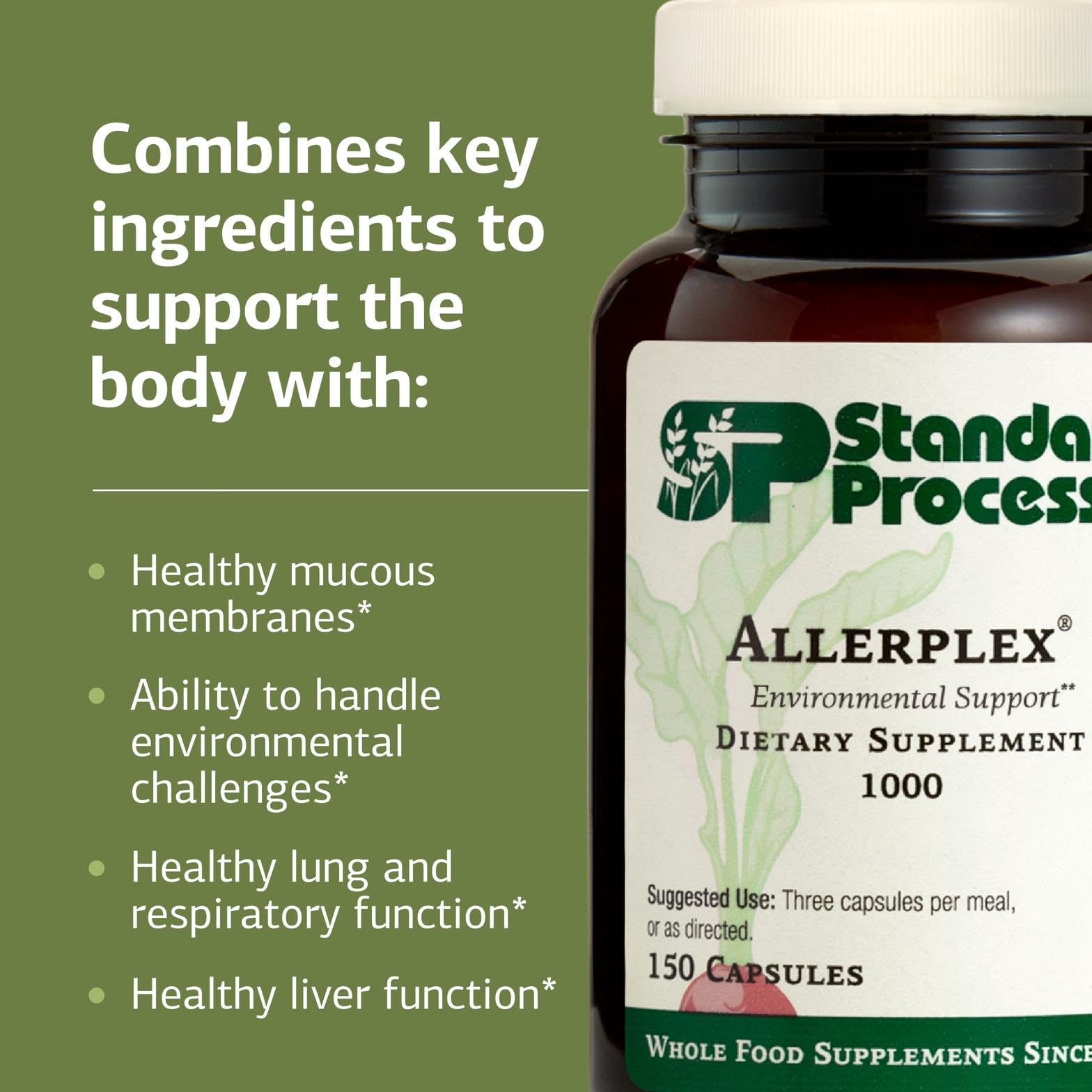 Allerplex Lung Health Support Supplement | Standard Process

