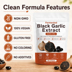 Fermented Black Garlic Extract Immune Support | Vegan

