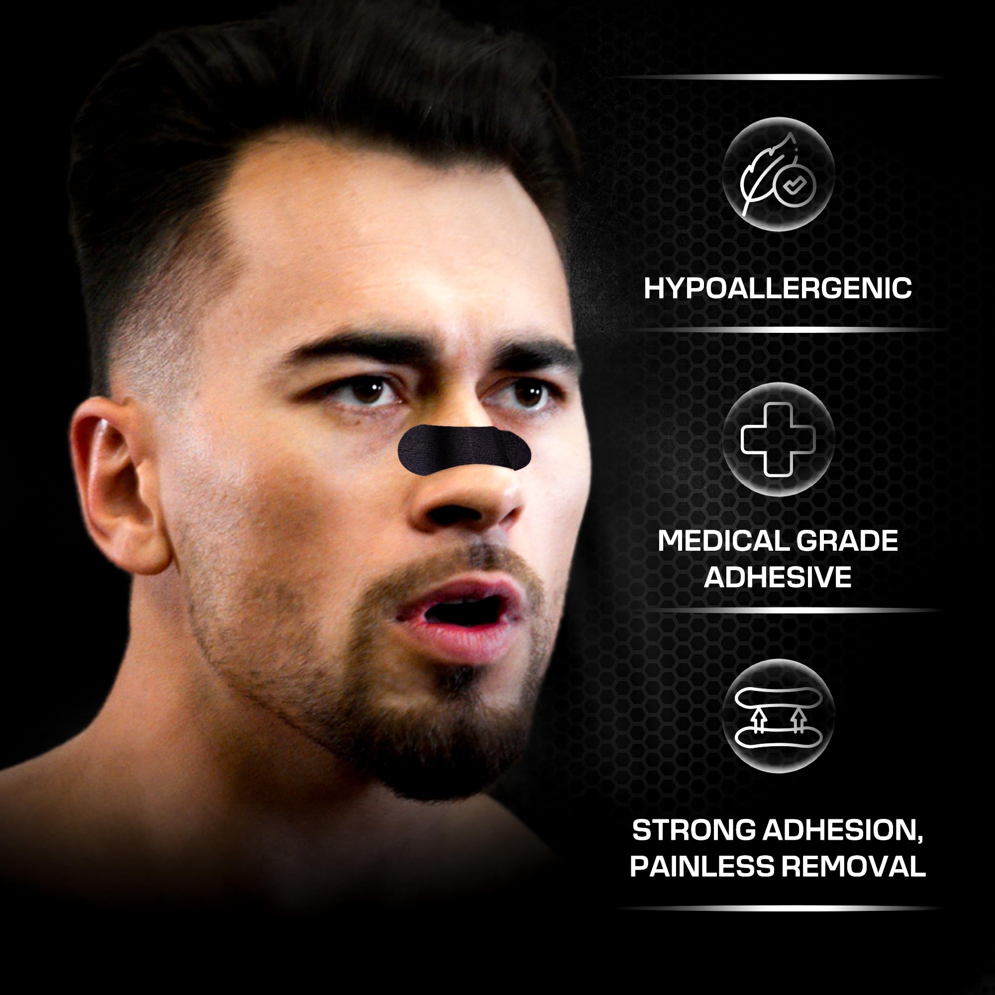 Nasal Strips for Breathing - Performance, Universal Fit

