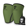 Gymreapers Knee Sleeves 7mm Neoprene IPF Approved with Gym Bag