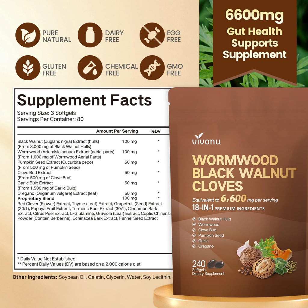 18-in-1 Herbal Digestive Cleanse with Wormwood

