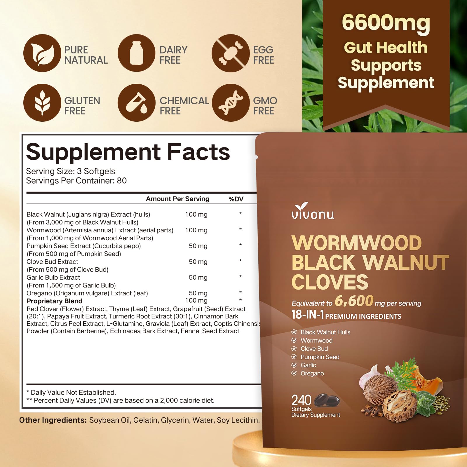 18-in-1 Herbal Digestive Cleanse with Wormwood

