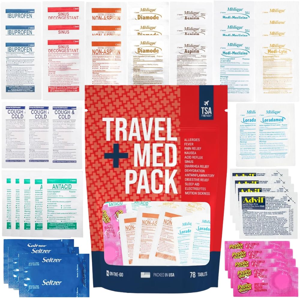 Travel Medicine Kit - OTC Pack for Travel


