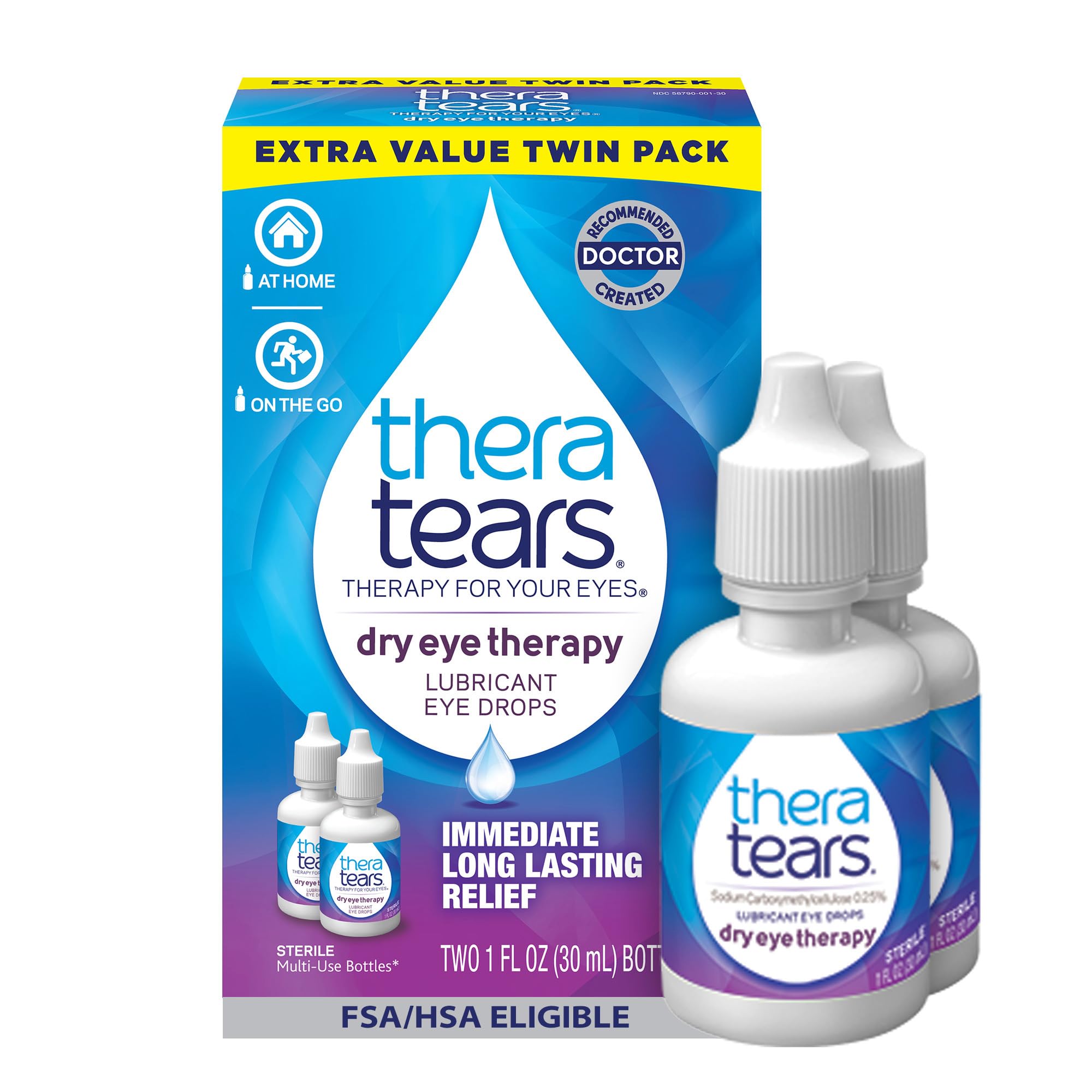 TheraTears Dry Eye Therapy Lubricant Eye Drops


