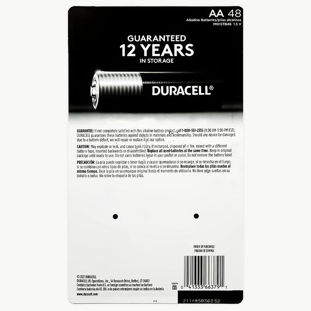 Duracell Coppertop Alkaline Battery 1.5V | Reliable Power

