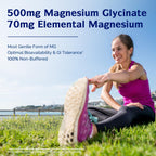 Innate Vitality Magnesium Glycinate 500mg – Vegan, Non-GMO

