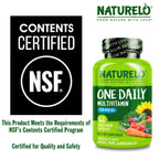 Naturelo Men’s Multivitamin 50+ Plant-Based | Non-GMO

