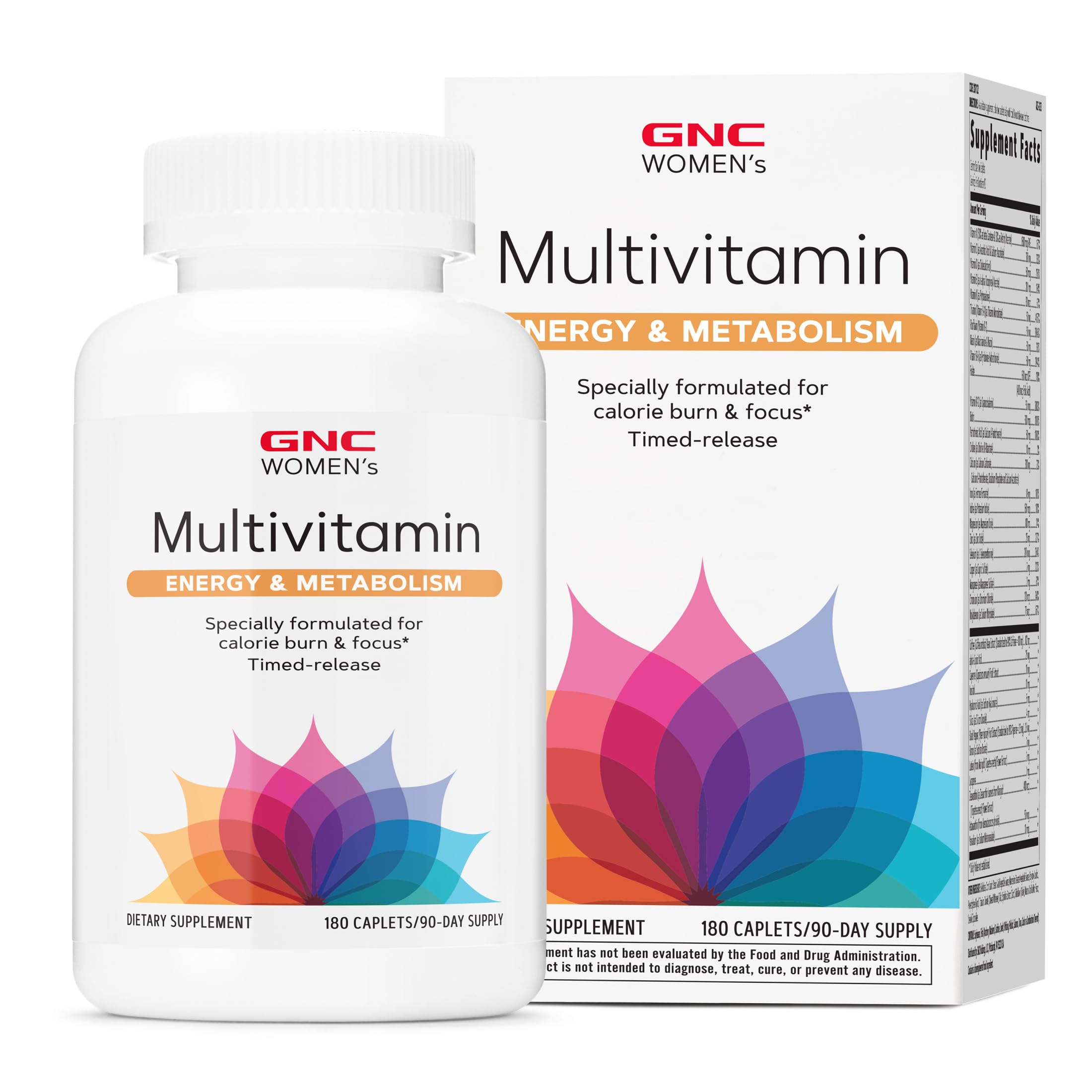 GNC Women's Energy & Metabolism Multivitamin Caplets


