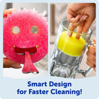 Scrub Mommy Dual-Sided Kitchen Sponge Odor Resistant

