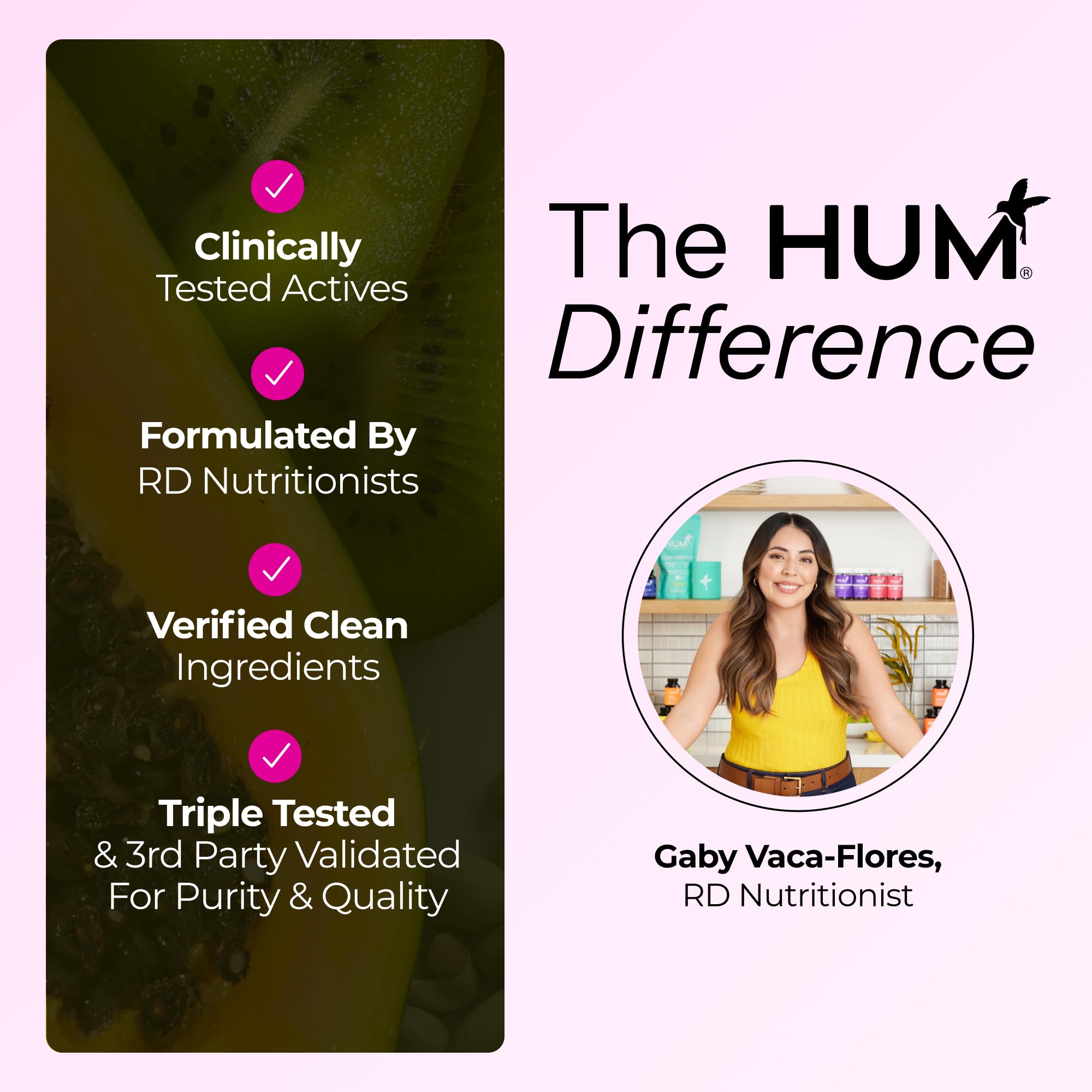 HUM Hair Growth Supplement with Biotin, Zinc & B12

