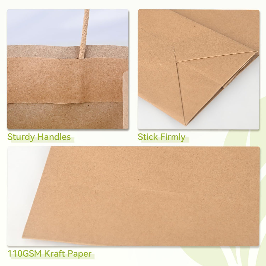 Brothersbox Gift Bags with Handles - Paper Gift Bags

