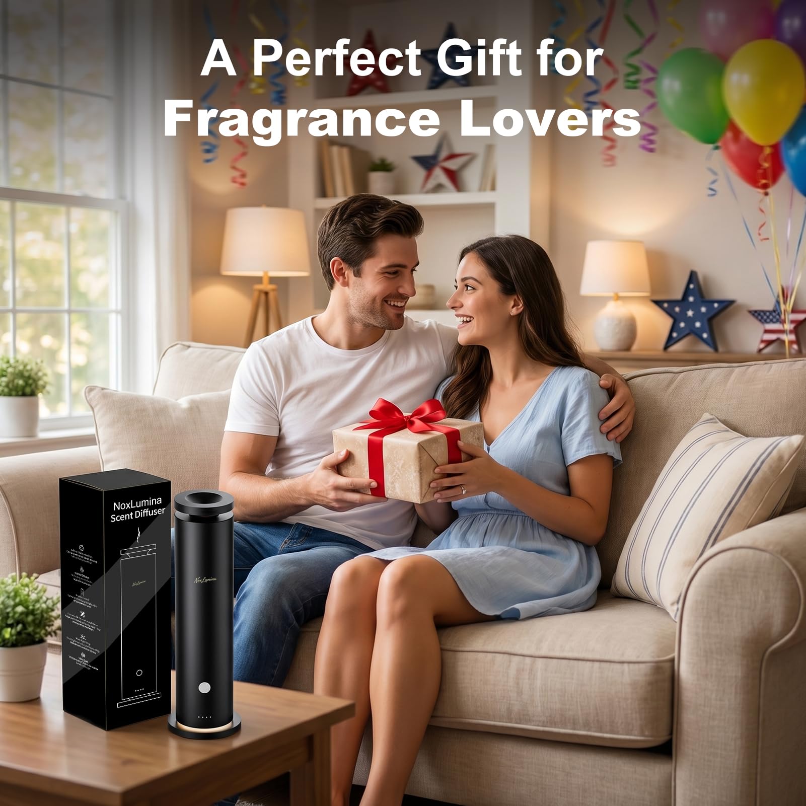 Waterless Diffuser Pro with 5 Oils | Large Room Diffuser

