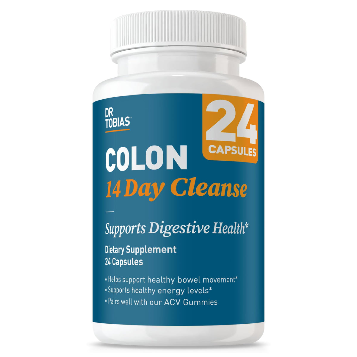 Dr. Tobias Colon Cleanse for Digestive Health and Gentle Detox