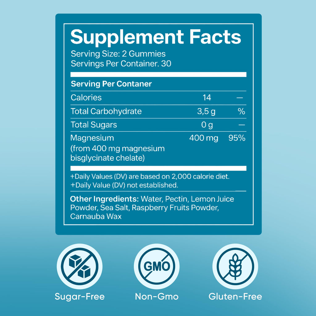 Spnutrition Magnesium Bisglycinate Gummies | Daily Wellness

