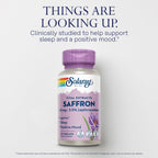Solaray Saffron Extract for Sleep and Mood Support - Vegan

