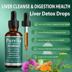 Purelia Liver Restore Drops – Milk Thistle Detox


