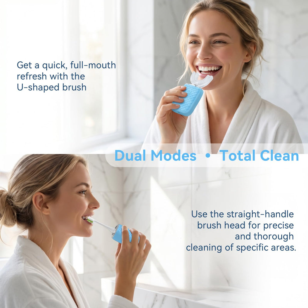 Sonic Electric Toothbrush for Adults – 360° Stain Removal

