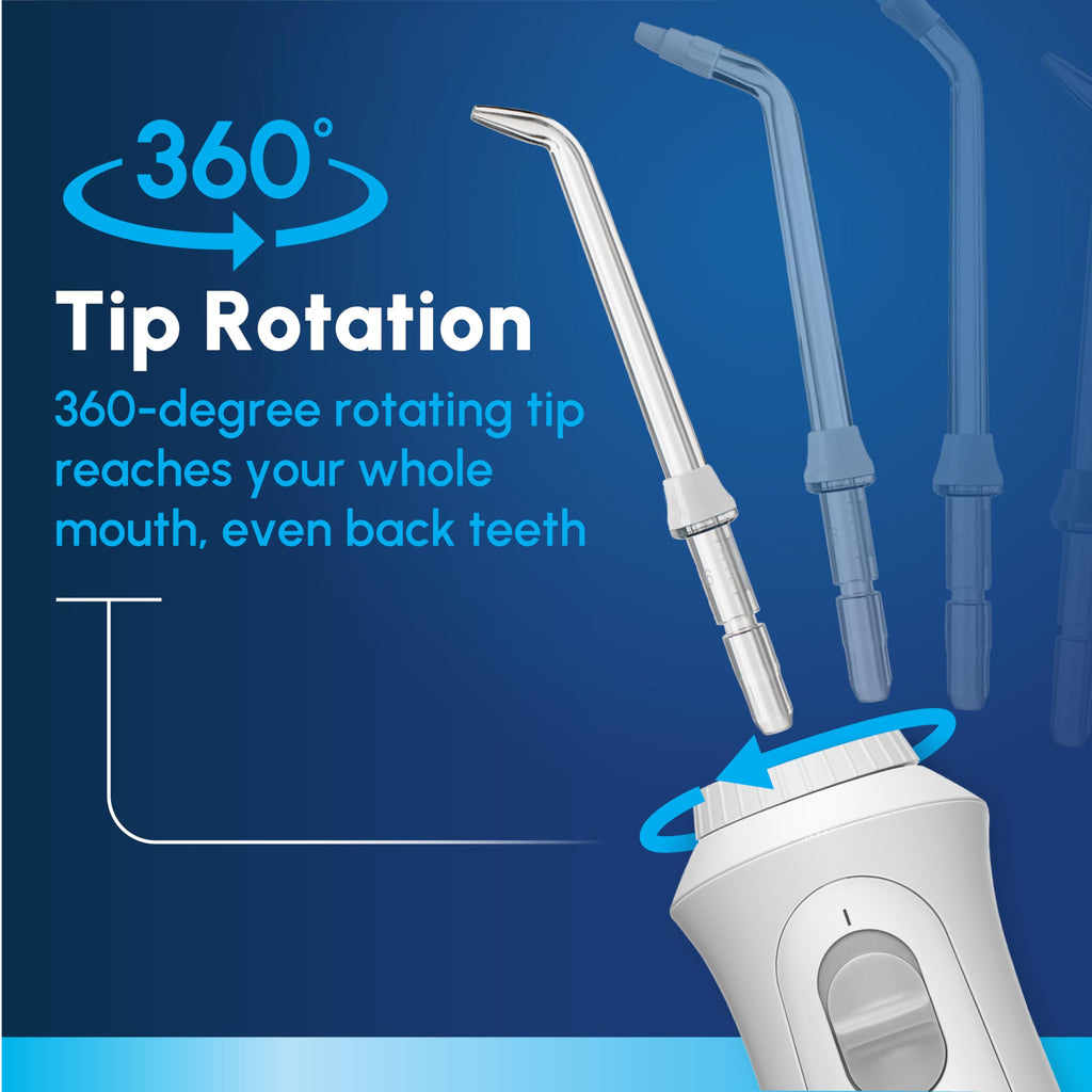 Waterpik Cordless Water Flosser - Portable & Rechargeable

