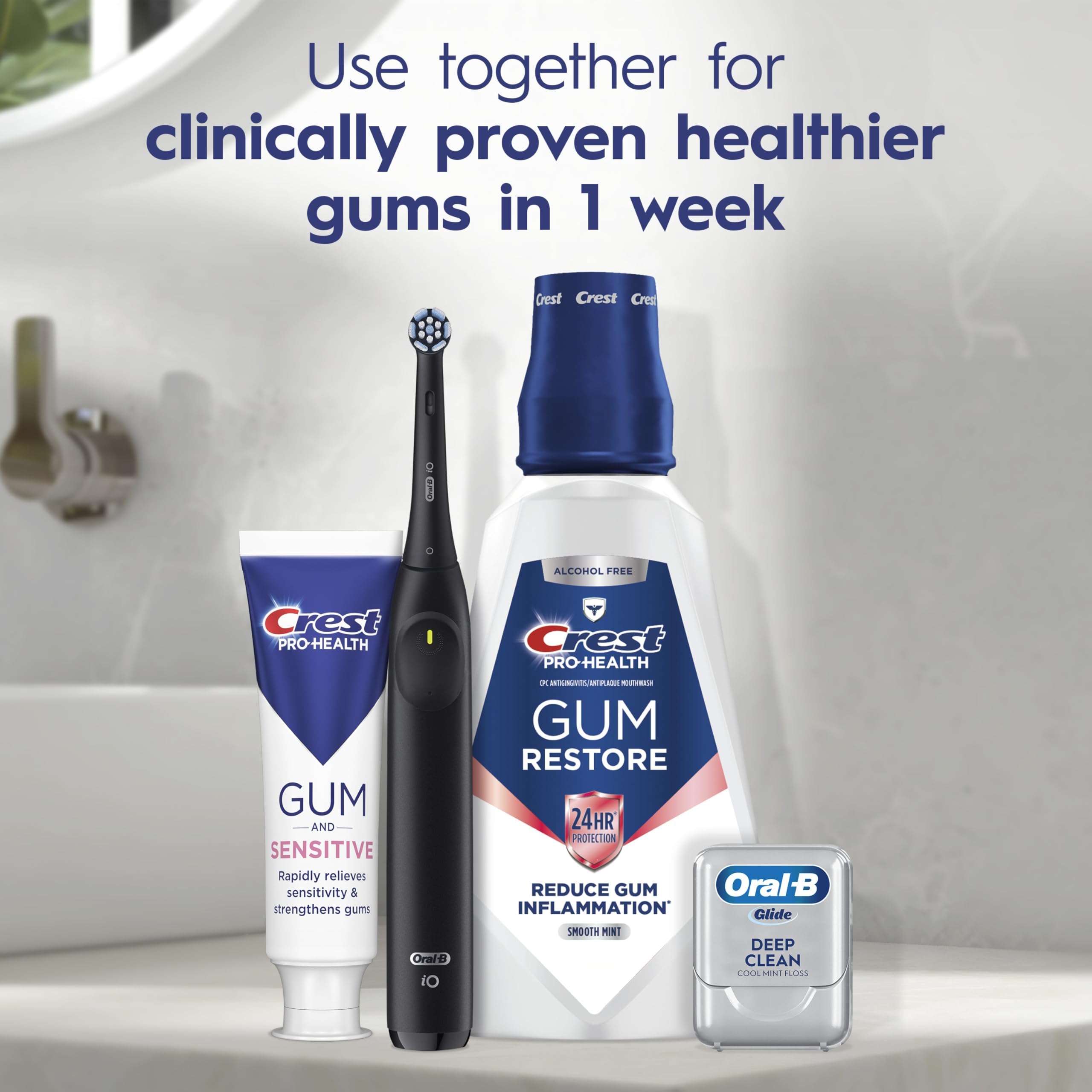 Crest Pro-Health Toothpaste for Sensitive Gums|Antibacterial

