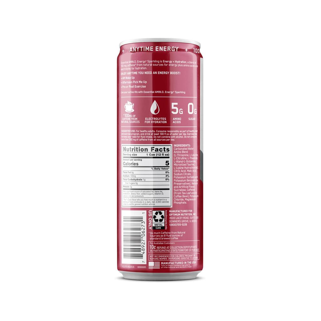 Amino Energy Sparkling Optimum Nutrition Hydration

