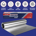 Commercial Aluminum Foil Roll – Food Safe & Durable

