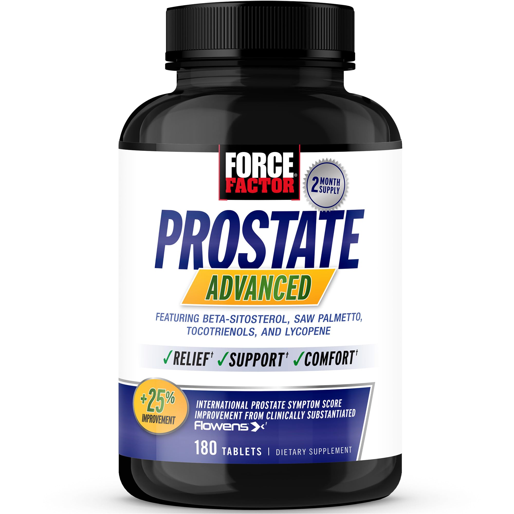 Force Factor Prostate Advanced Prostate Health Supplement

