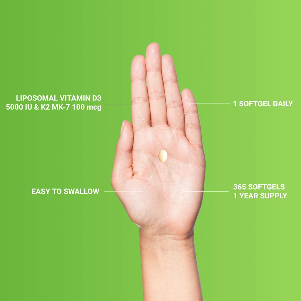 UpNourish Liposomal Vitamin Supplement Bone & Immune Support

