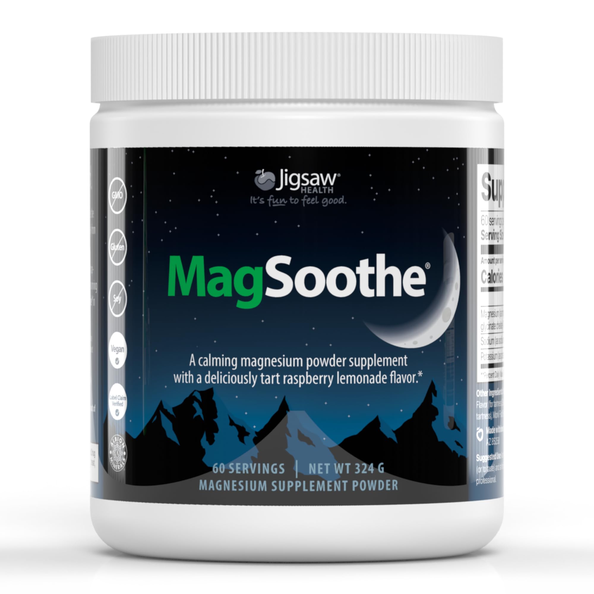 MagSoothe Magnesium Glycinate Powder - Sleep Support

