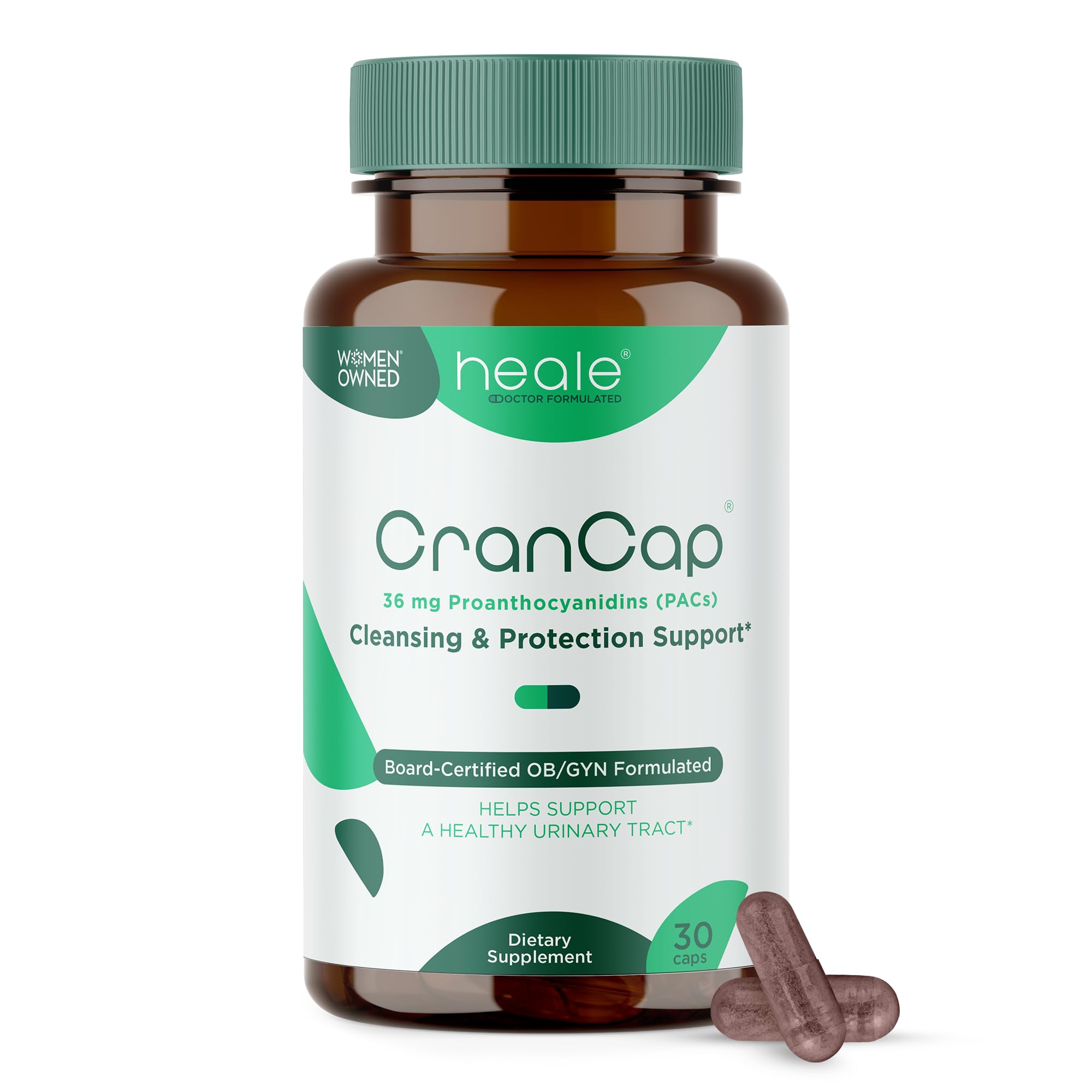 Heale Cranberry Pills for Urinary Tract Health - 36 mg PACs

